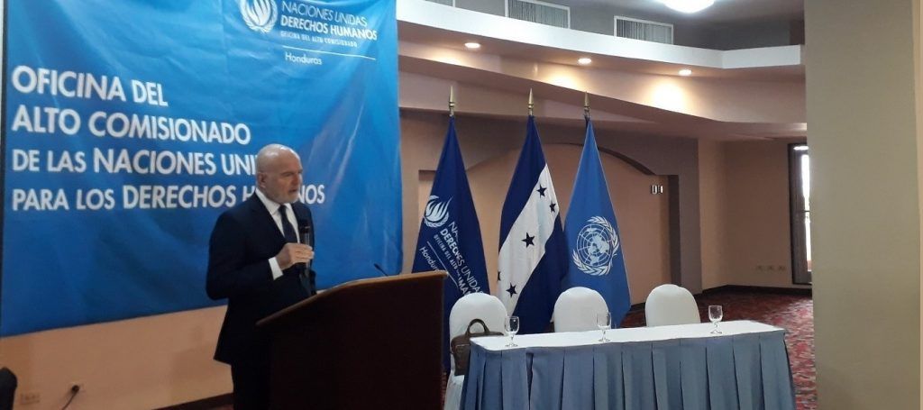Declaración final de Relator especial de ONU  Michel Forst, para defensores y defensoras de derechos humanos en el cierre de su visita a Honduras.