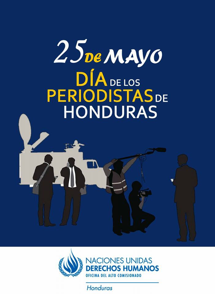 La Oficina del Alto Comisionado de las Naciones Unidas para los derechos humanos (OACNUDH) felicita en su día a las y los periodistas de Honduras.