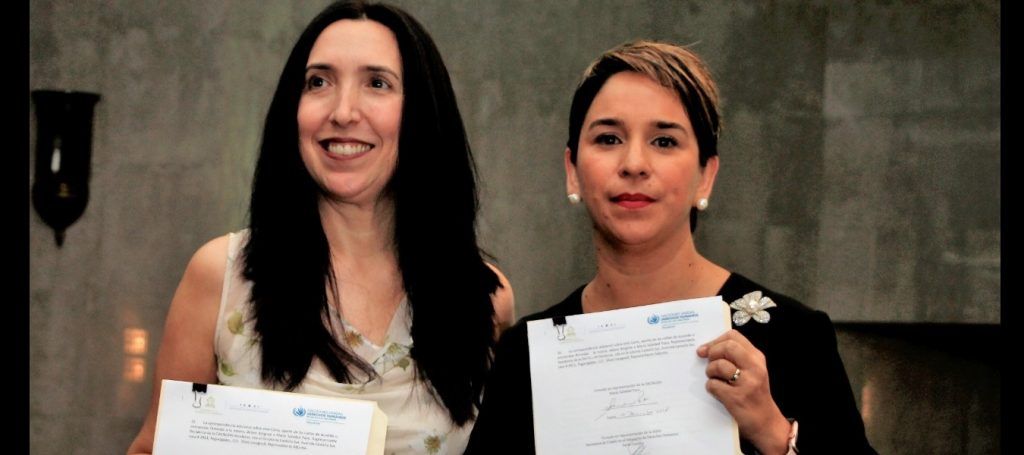 En el 70 aniversario de la Declaración Universal de derechos, la Oficina del Alto Comisionado de las Naciones Unidas en Honduras y la Secretaria de Derechos Humanos, firman acuerdo de cooperación técnica