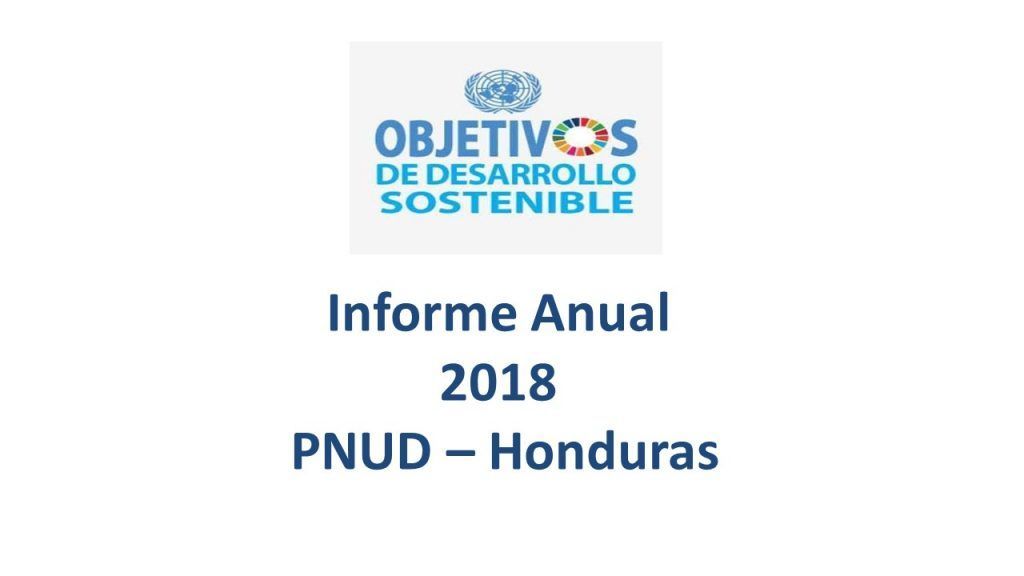 Informe Anual PNUD – Honduras